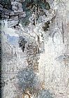 Gustave Moreau Canvas Paintings - The Chimeras - detail
